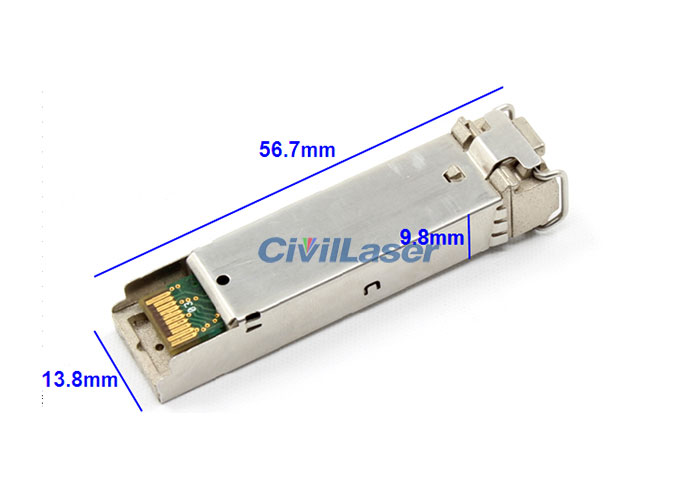 A pair of 40KM SFP Singal Fiber Bidirectional CWDM Optical Transceiver Module